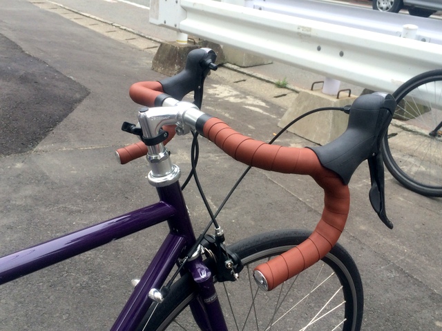 ツバメ自転車 TJSのドロップハンドル化